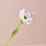 Handmade Crochet Artificial Wool Carnation Flowers, Bulk Quantity for Gift, Anniversary, Mother's Day