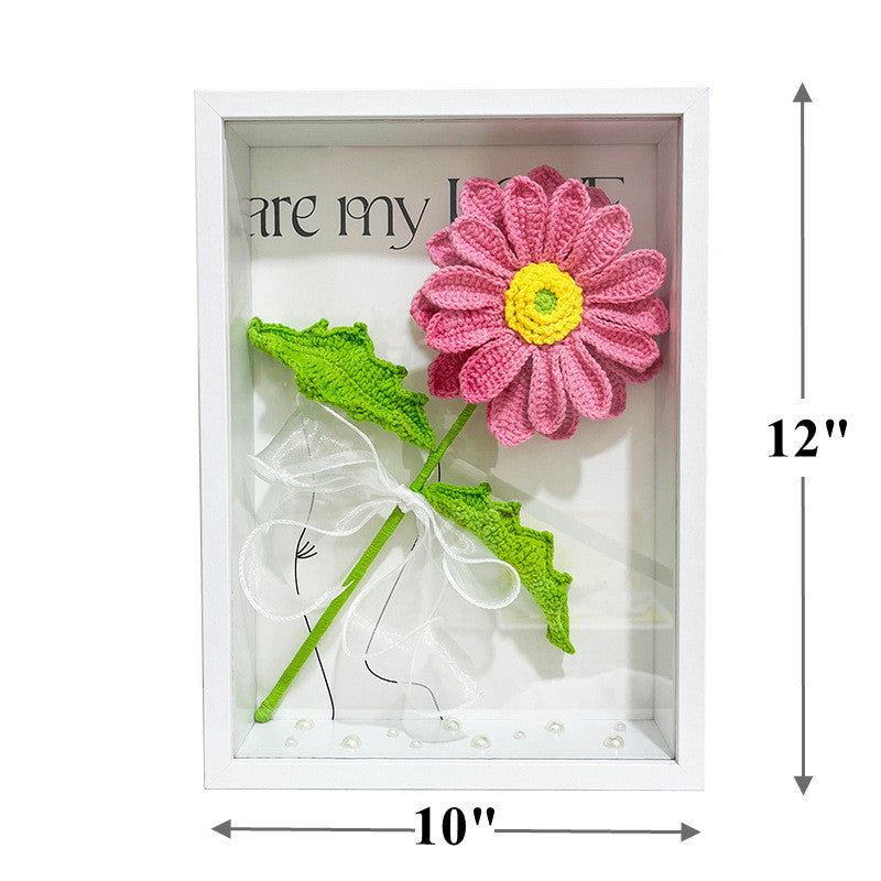 12 Inch Artificial Cosmos Flowers 10 Pcs Bulk Knitting Crochet Craft Stems