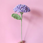 Artificial Flower Bulk Pack 10 Pcs Handmade Knitting Crochet Craft Supplies