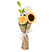 Handmade Crochet Knitting Flower Boutonniere Bouquet, Bulk Wedding Pocket Flowers