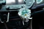 Artificial Flower Bouquet Vent Clip Car Decoration Air Freshener Accessory