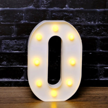 LED Marquee Letter Lights - Customizable Alphabet & Number Lights for Anniversary, Party Decor & Ambience (8.66" Height)