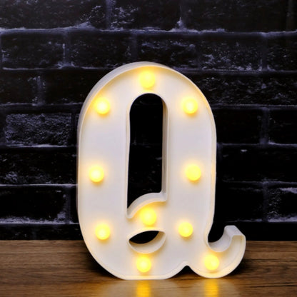 LED Marquee Letter Lights - Customizable Alphabet & Number Lights for Anniversary, Party Decor & Ambience (8.66" Height)