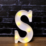 LED Marquee Letter Lights - Customizable Alphabet & Number Lights for Anniversary, Party Decor & Ambience (8.66" Height)