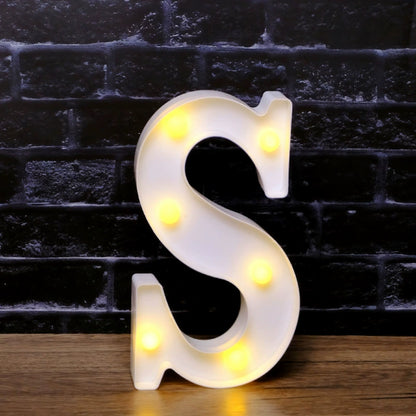 LED Marquee Letter Lights - Customizable Alphabet & Number Lights for Anniversary, Party Decor & Ambience (8.66" Height)