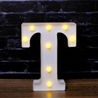 LED Marquee Letter Lights - Customizable Alphabet & Number Lights for Anniversary, Party Decor & Ambience (8.66" Height)