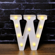 LED Marquee Letter Lights - Customizable Alphabet & Number Lights for Anniversary, Party Decor & Ambience (8.66" Height)
