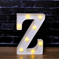LED Marquee Letter Lights - Customizable Alphabet & Number Lights for Anniversary, Party Decor & Ambience (8.66" Height)