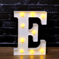 LED Marquee Letter Lights - Customizable Alphabet & Number Lights for Anniversary, Party Decor & Ambience (8.66" Height)