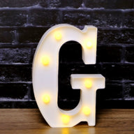LED Marquee Letter Lights - Customizable Alphabet & Number Lights for Anniversary, Party Decor & Ambience (8.66" Height)