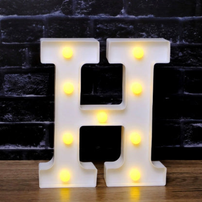 LED Marquee Letter Lights - Customizable Alphabet & Number Lights for Anniversary, Party Decor & Ambience (8.66" Height)
