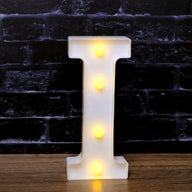 LED Marquee Letter Lights - Customizable Alphabet & Number Lights for Anniversary, Party Decor & Ambience (8.66" Height)