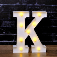 LED Marquee Letter Lights - Customizable Alphabet & Number Lights for Anniversary, Party Decor & Ambience (8.66" Height)