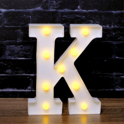 LED Marquee Letter Lights - Customizable Alphabet & Number Lights for Anniversary, Party Decor & Ambience (8.66" Height)