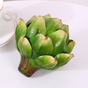 3 Colors Artificial Artichokes Bulk Set Large Real Touch Vegetables Centerpiece