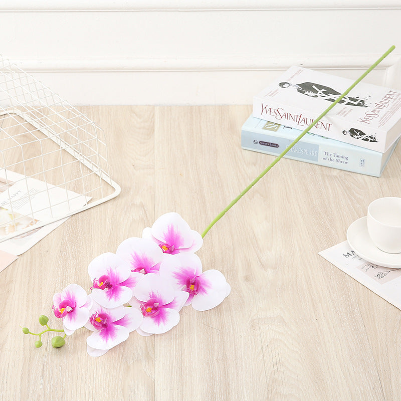 39 Inch Phalaenopsis Orchid Artificial Flowers Bulk 10 Stems Long Stem Silk for Tall Vases