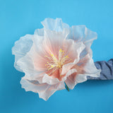 Large Faux Peach Blossoms - 11.81/15.75/19.69 Inch High-Quality Silk Flowers for Mall Decor, Weddings & Home Garden