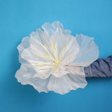 Large Faux Peach Blossoms - 11.81/15.75/19.69 Inch High-Quality Silk Flowers for Mall Decor, Weddings & Home Garden