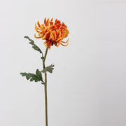 23.6 Inch Artificial Chrysanthemum Stems, Large Heads, Real Touch, Fall Winter Flowers, Bulk Pack