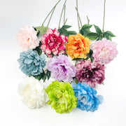 23.6 Inch Large Peony Artificial Silk Flowers Long Stems Bulk Quantity