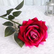 43 Inch Artificial Silk Rose Long Stems 10 Pcs Bulk Floral Arrangement