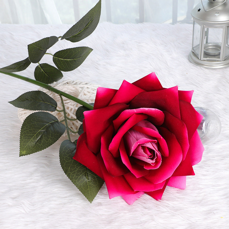 43 Inch Artificial Silk Rose Long Stems 10 Pcs Bulk Floral Arrangement