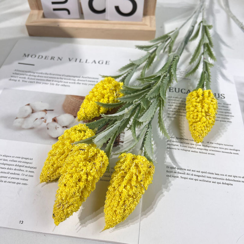 5 Pcs Extra Large Artificial Salvia Stems Spray for Wedding Party Bulk Floral Arrangement