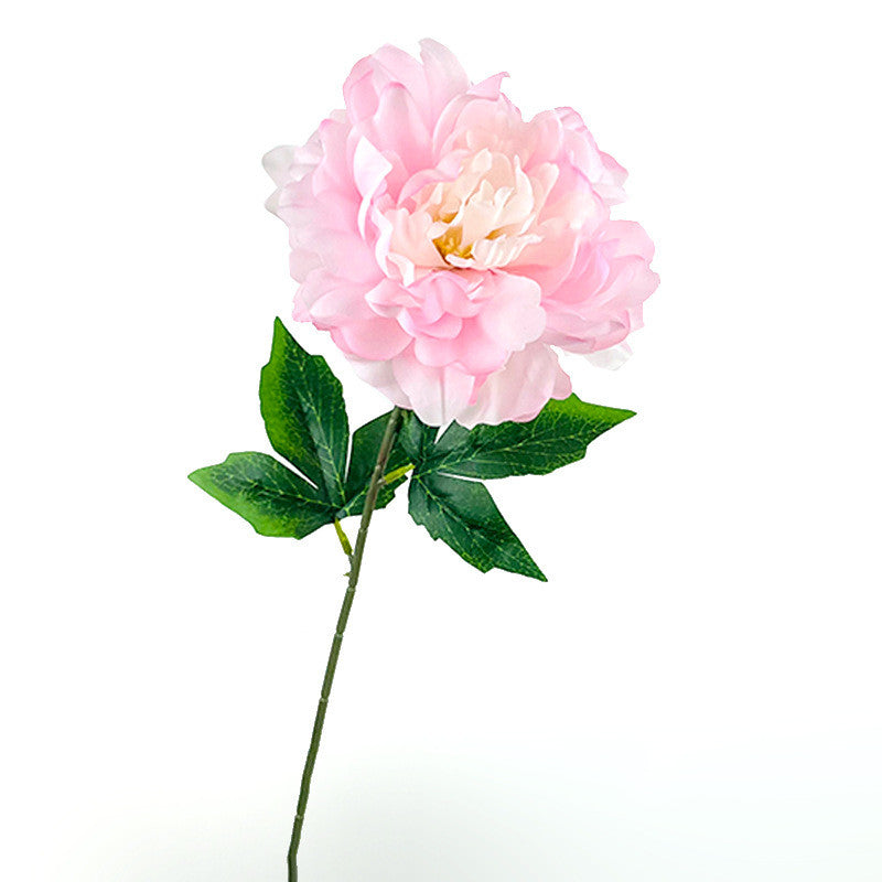 23.6 Inch Large Peony Artificial Silk Flowers Long Stems Bulk Quantity