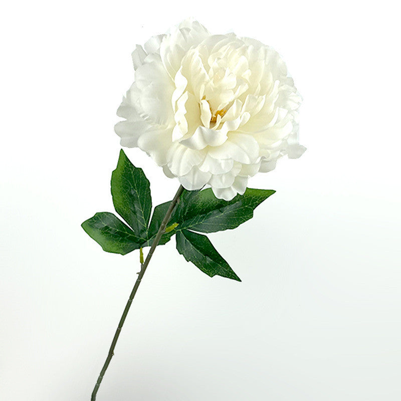 23.6 Inch Large Peony Artificial Silk Flowers Long Stems Bulk Quantity