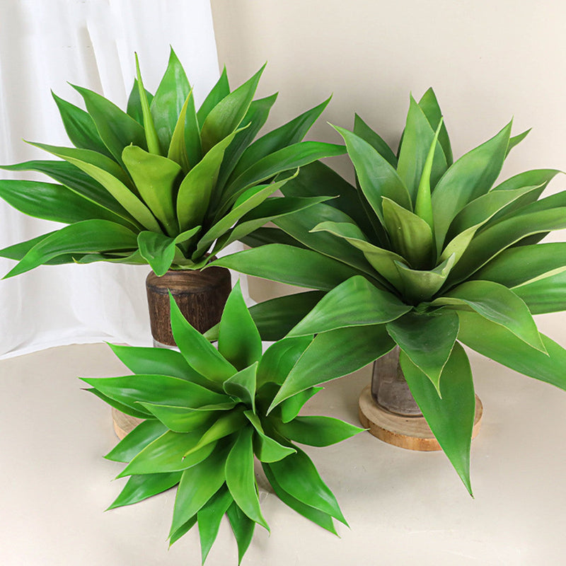 Artificial Large Agave Succulent Plants 2025 Upgrade Bulk Wholesale, Durable Artificial Material