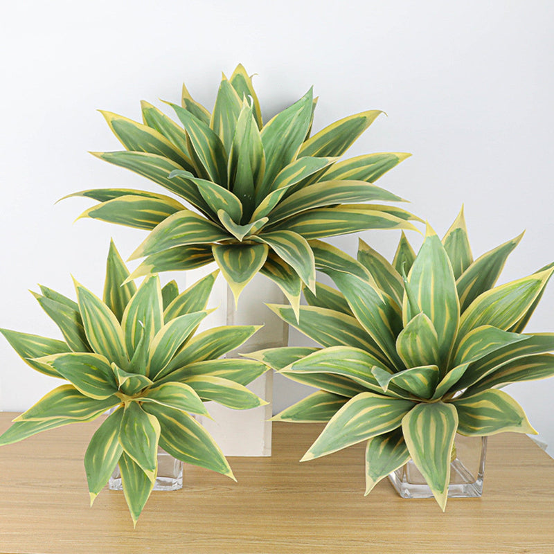 Artificial Large Agave Succulent Plants 2025 Upgrade Bulk Wholesale, Durable Artificial Material