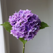 Real Touch Hydrangea Stem 20 Inch Artificial Silk Flower