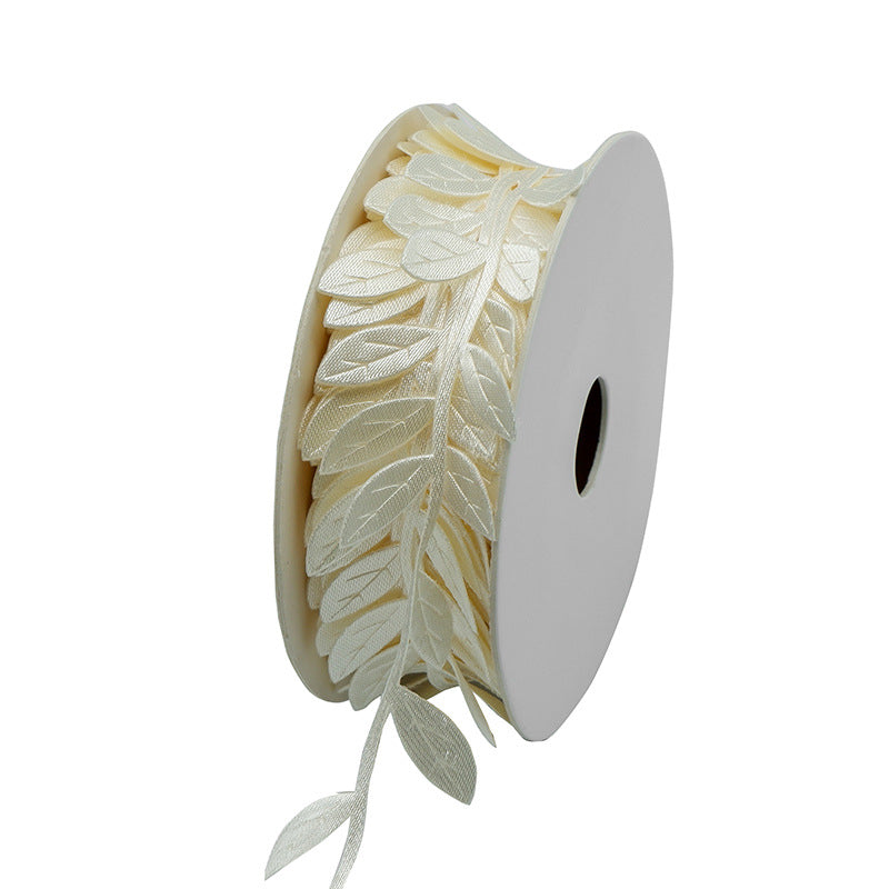 13 Colors Artificial Leaf-Shaped Ribbon Vines String Trim, Bulk Greenery for Wedding, Baby Shower, Home Decor, Wreaths & DIY Crafts