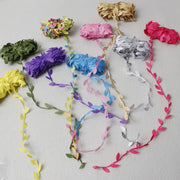 32 Ft Artificial Ivy Leaf Garland Ribbon, 32 Feet Faux Green Leaves for Wedding, Party, DIY Wall Decoration