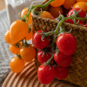 Artificial Cherry Tomato Clusters, Real Touch, Lifelike, Bulk Quantity, Decorative Fruit