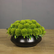 Artificial Greenery Floral Arrangement with Vase, Bulk Set for Guest Rooms, Suites & Bathrooms