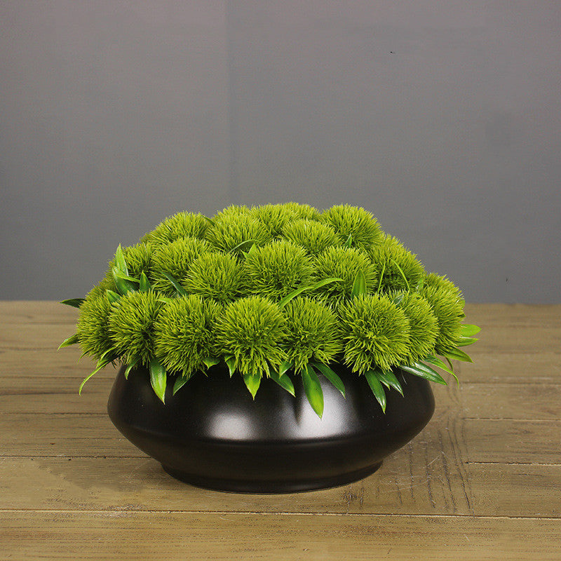 Artificial Greenery Floral Arrangement with Vase, Bulk Set for Guest Rooms, Suites & Bathrooms