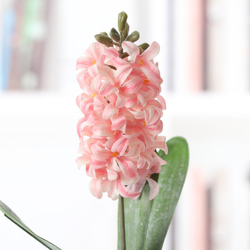 16 Inch Artificial Hyacinth Stems 10 Pcs Real Touch Silk Flowers Bulk