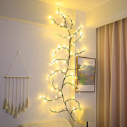 8 Ft Lighted Willow Vine Artificial Branches with Willow Lights, 8 Feet Long, Decorative Holiday Branches for Halloween and Christmas