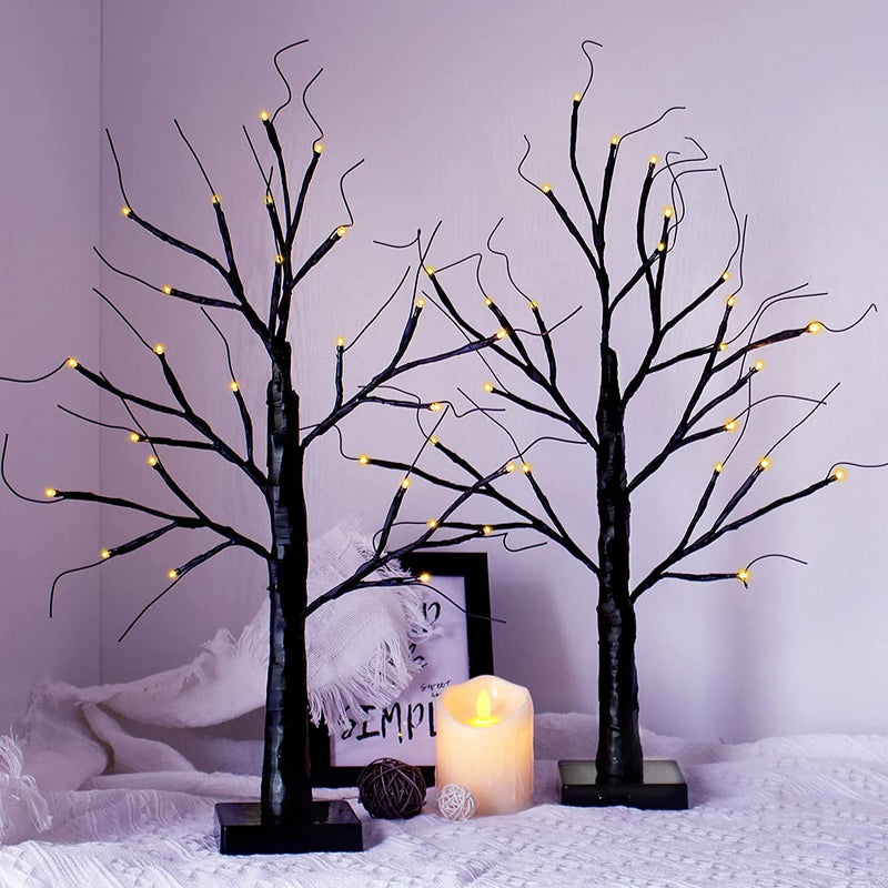 Lighted Artificial Fairy Tree Lamp USB Battery Powered Bulk Wholesale