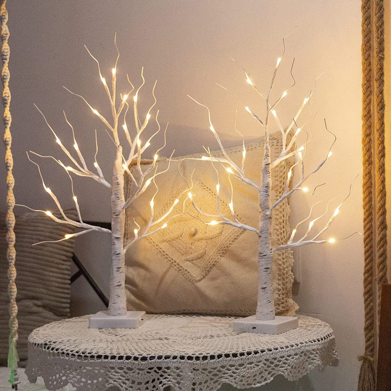 Lighted Artificial Fairy Tree Lamp USB Battery Powered Bulk Wholesale