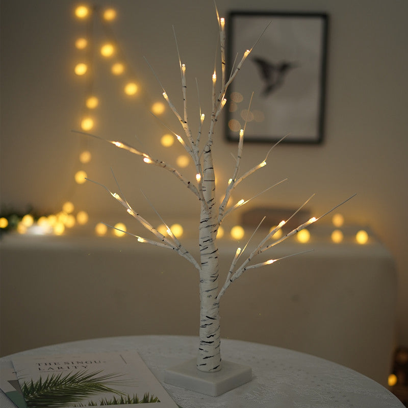Lighted Artificial Fairy Tree Lamp USB Battery Powered Bulk Wholesale