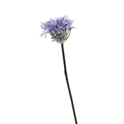 25 Inch Agapanthus Stems Lily of The Nile Flowers 10 Pcs Silk Artificial Bulk