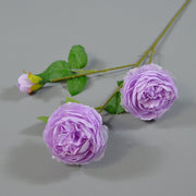 23 Inch Artificial Peony Stems Spray 10 Pcs Faux Silk Flowers Bulk Wholesale