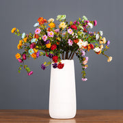 3 Pcs Autumn Silk Daisy Spray Stems Curly Branches Artificial Flowers for Arrangement