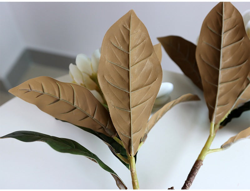 10 Pcs Artificial Frangipani Stems 12 Inch Tropical Luau Beach Party Silk Flowers