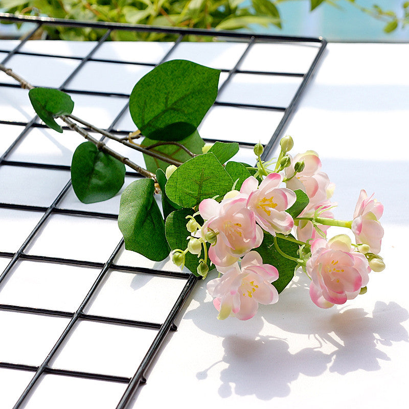 Artificial Night Blooming Jasmine Flowers, 12 Inch Long Stems, Bulk Wholesale, Silk, 10 Pcs