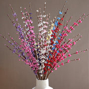 5 Pcs 30 Inch Artificial Jasmine Flower Branches for Wedding DIY Bulk Pack
