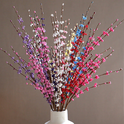 5 Pcs 30 Inch Artificial Jasmine Flower Branches for Wedding DIY Bulk Pack
