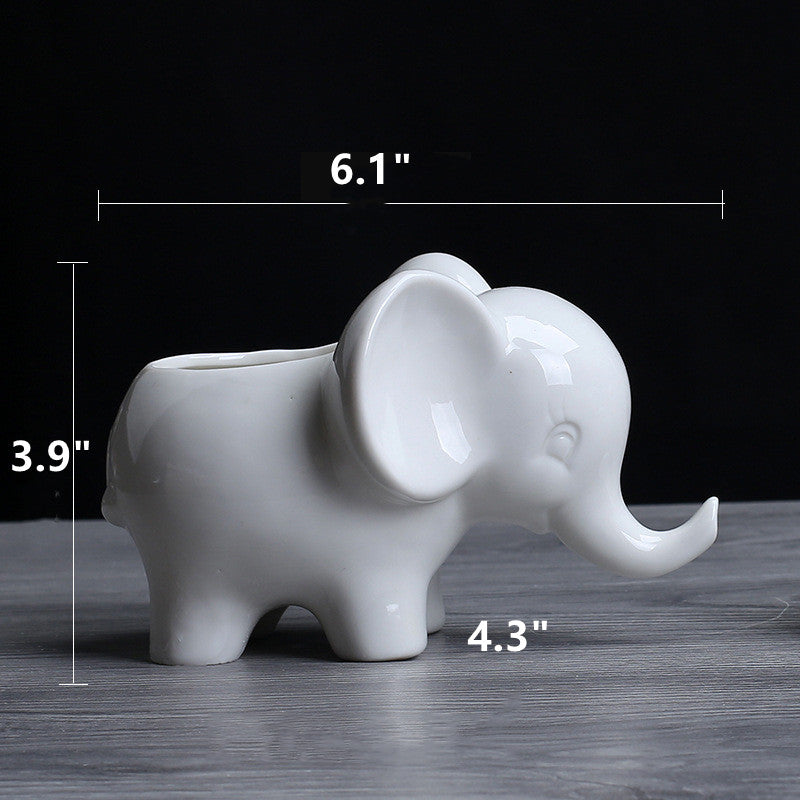 10 Pcs Artificial Elephant Succulent Planter Pots Bulk Set